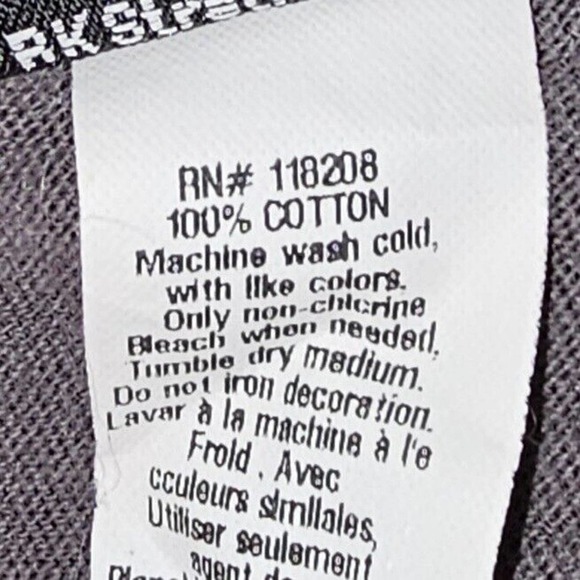 Harley-Davidson T-Shirt Skull V Neck Gray Plus Size 2X Okoboji Iowa - Picture 7 of 8